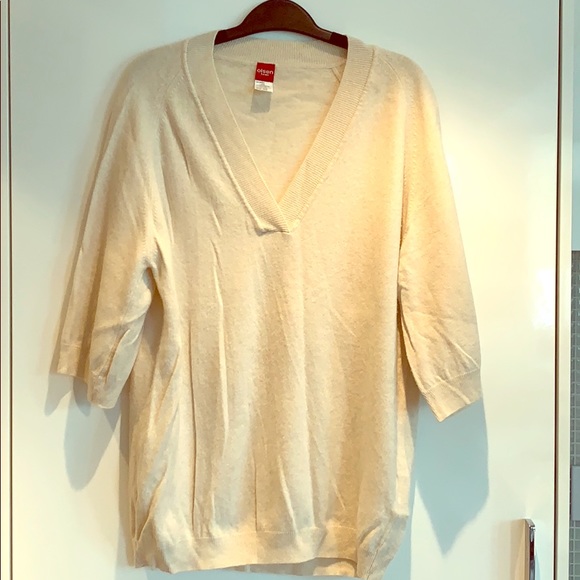 OLSEN WOOL VNECK - Picture 1 of 2